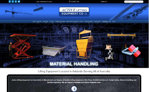 OPEN - SITE::In a new window... Active Lifting Equipment